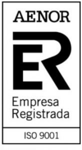 AENOR Empresa Registrada ISO 9001