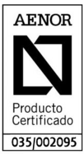 N AENOR producto certificado Montante 46