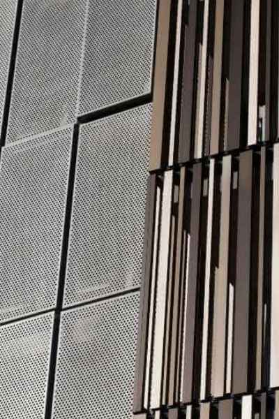 perfiles fachadas metalicas modernas