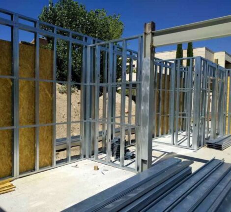 proceso y funcionamiento del steel frame