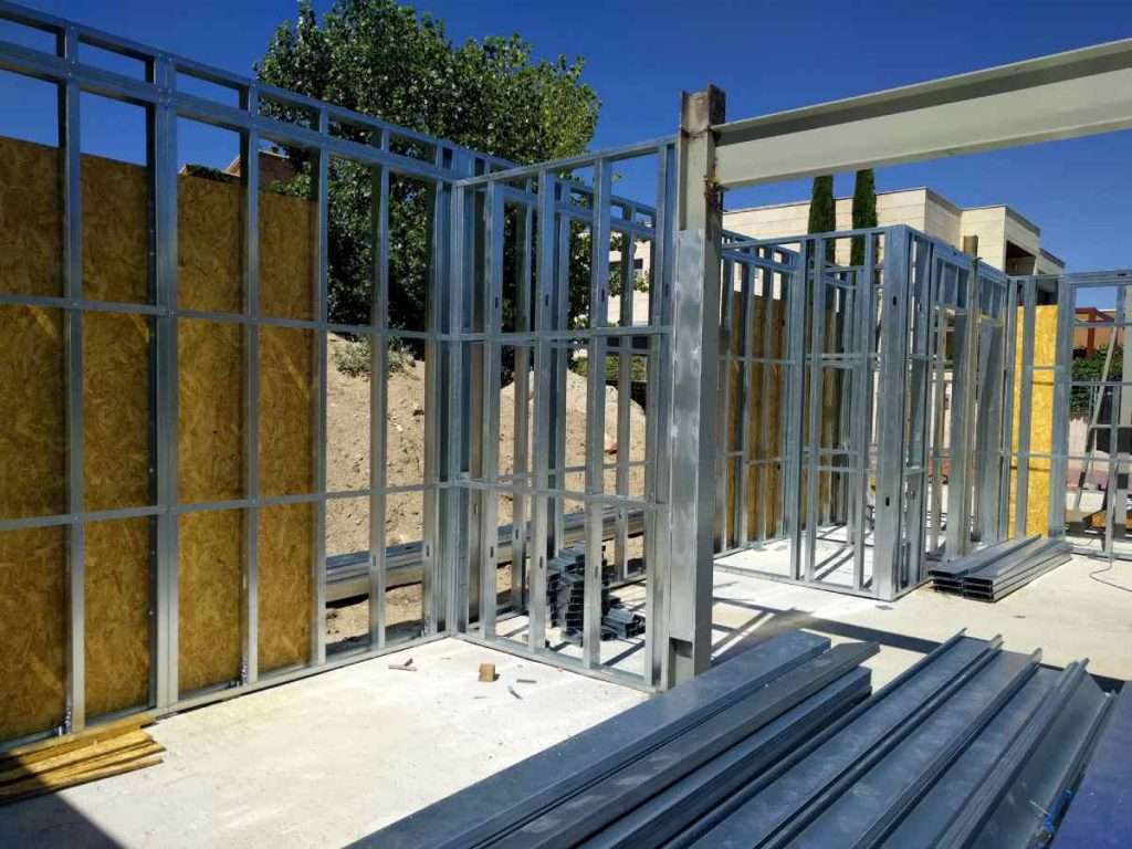proceso steel frame