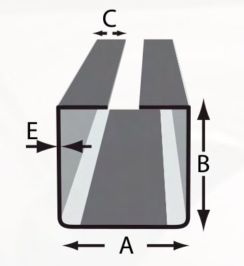 perfiles c galvanizados