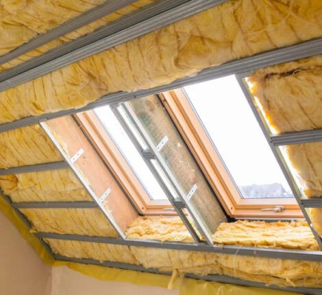 aislamiento térmico con estructuras metálicas